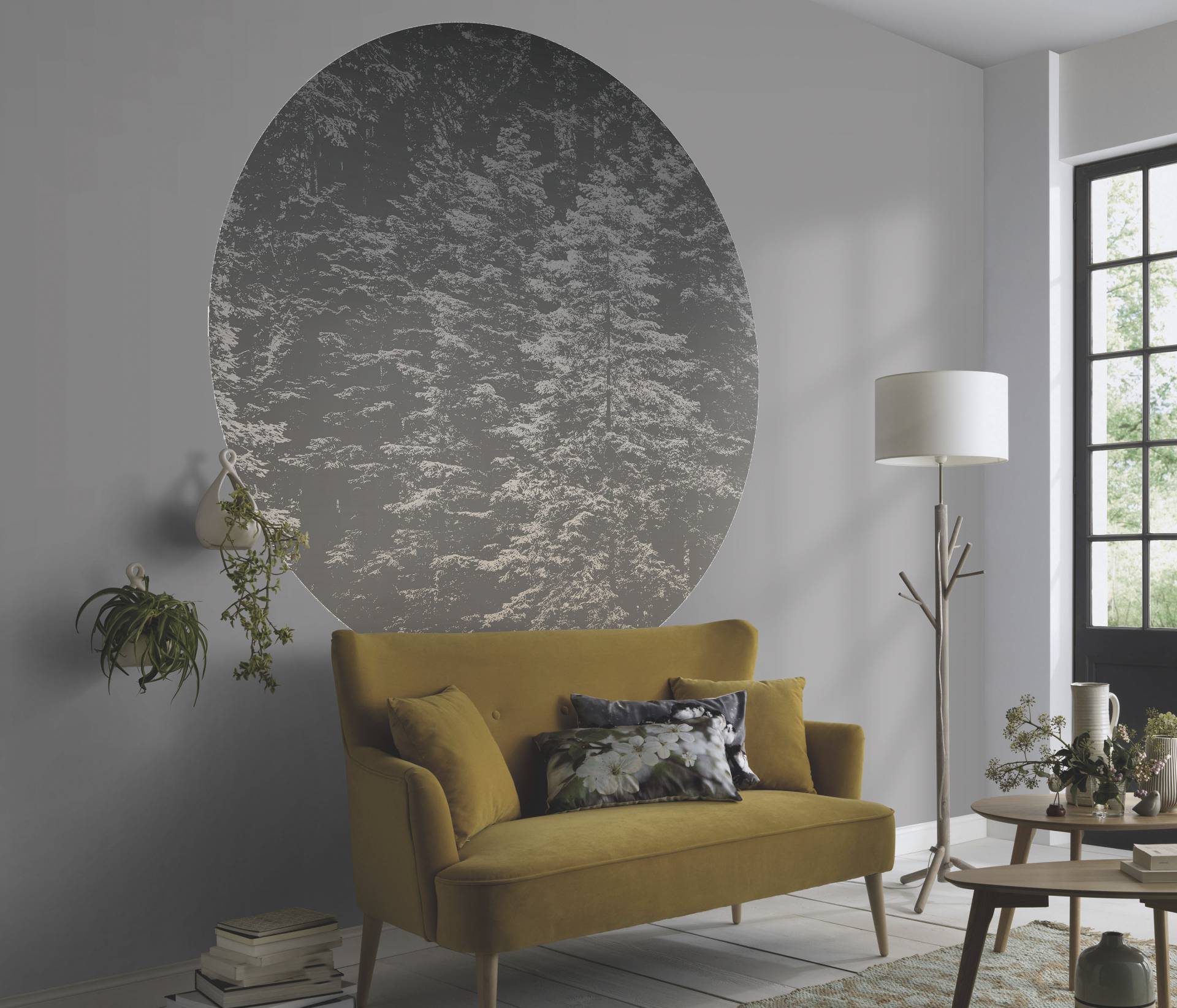 Fashion for walls Fototapete "Hazy Pines", floral-gepflegt, Phthalate frei Fashion for walls Fototapete "Hazy Pines", floral-gepflegt, Phthalate frei von Fashion For Walls