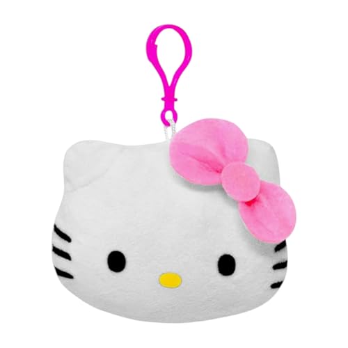 Hello Kitty Plüsch-Schlüsselanhänger-Münzgeldbörse, Pink, Plüsch-Schlüsselanhänger-Münzgeldbörse Hello Kitty Plüsch-Schlüsselanhänger-Münzgeldbörse, Pink, Plüsch-Schlüsselanhänger-Münzgeldbörse von Fast Forward