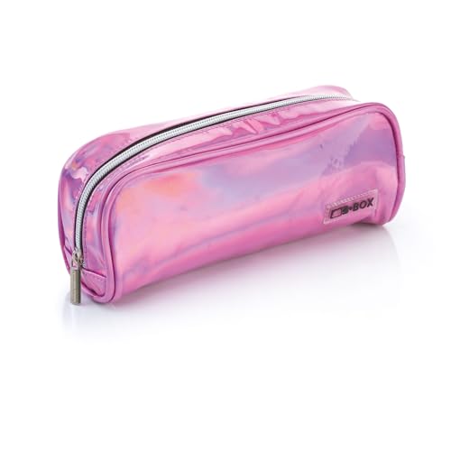 Favorit Federmäppchen für die Schule, Umschlag groß, glänzend, Rosa, 22 x 9 x 6,5 cm, mit silberfarbenem Reißverschluss Favorit Federmäppchen für die Schule, Umschlag groß, glänzend, Rosa, 22 x 9 x 6,5 cm, mit silberfarbenem Reißverschluss von Favorit