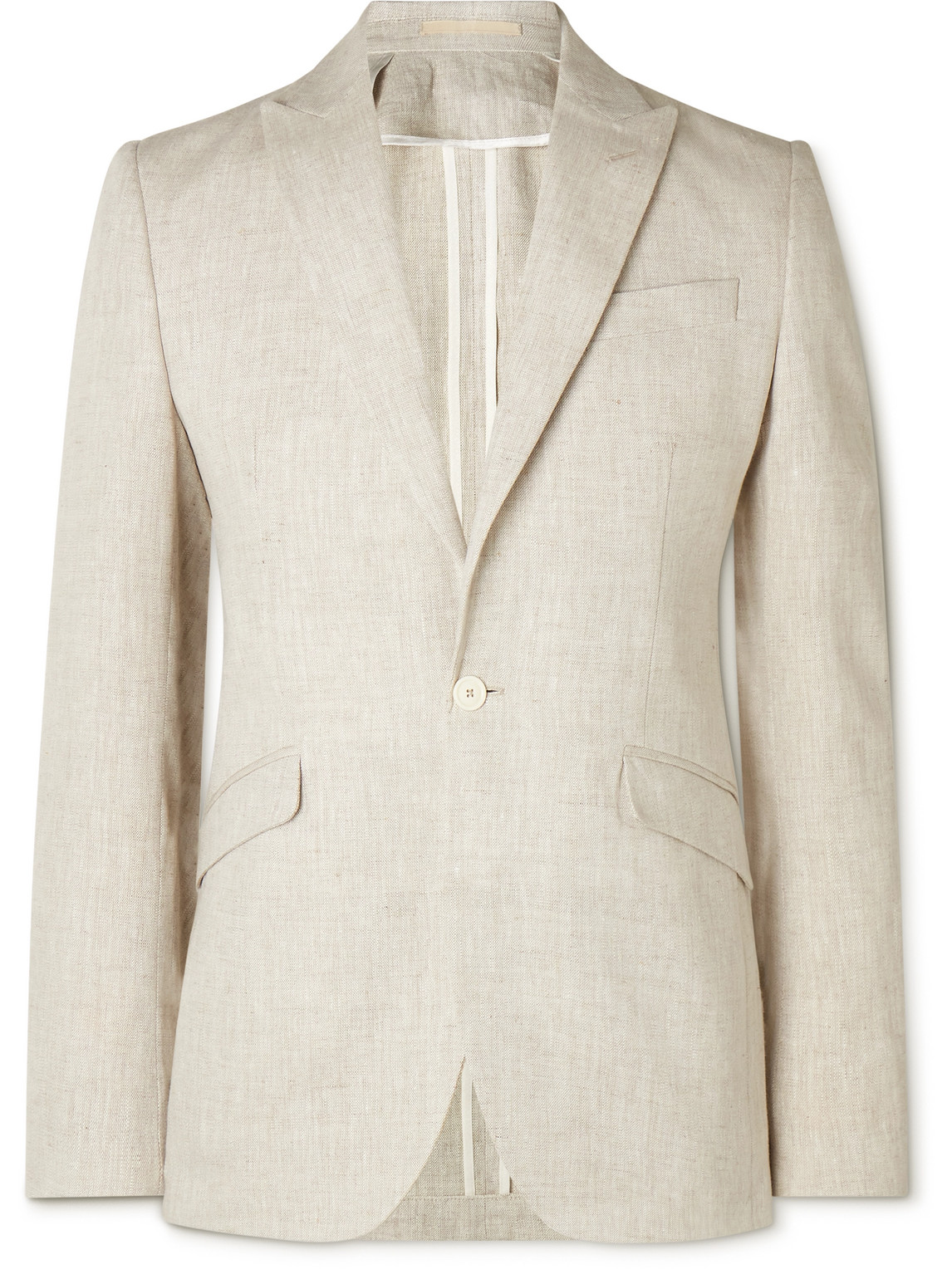 Favourbrook - Ebury Linen Suit Jacket - Men - Neutrals - UK/US 40 von Favourbrook