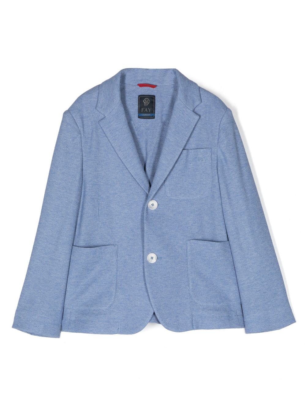 Fay Kids Einreihiger Blazer - Blau von Fay Kids