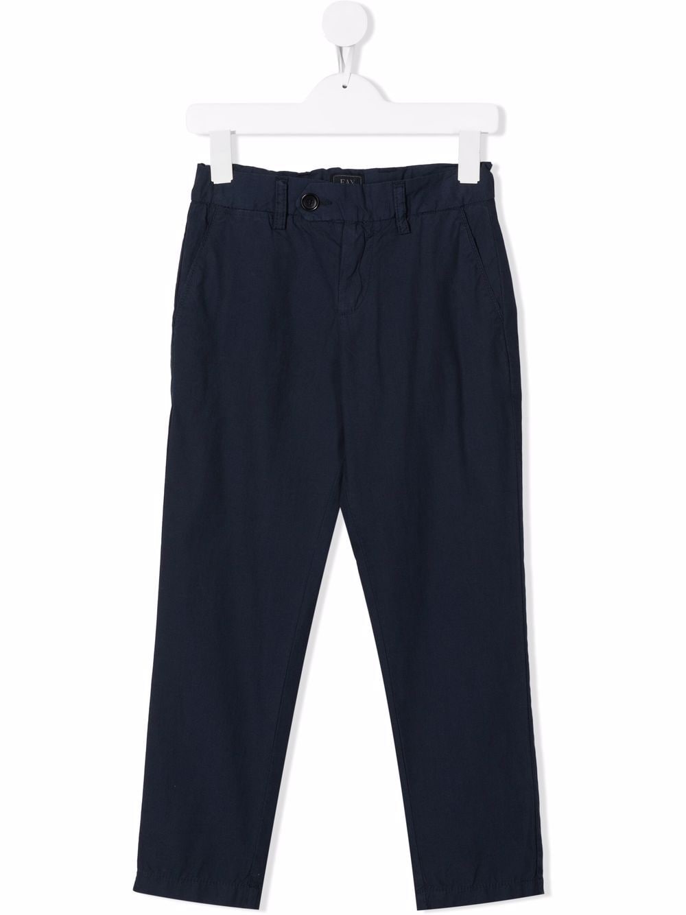 Fay Kids Klassische Slim-Fit-Chino - Blau von Fay Kids