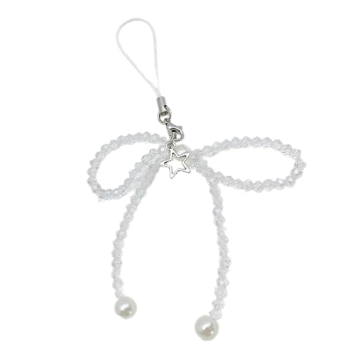 Fcnjsao Stilvoller Bowknot Star Telefon Charme Mode Kristallperlen Schmetterling Schlüsselbund Bunte Bag Anhänger Für Frauen Mädchen Fcnjsao Stilvoller Bowknot Star Telefon Charme Mode Kristallperlen Schmetterling Schlüsselbund Bunte Bag Anhänger Für Frauen Mädchen von Fcnjsao