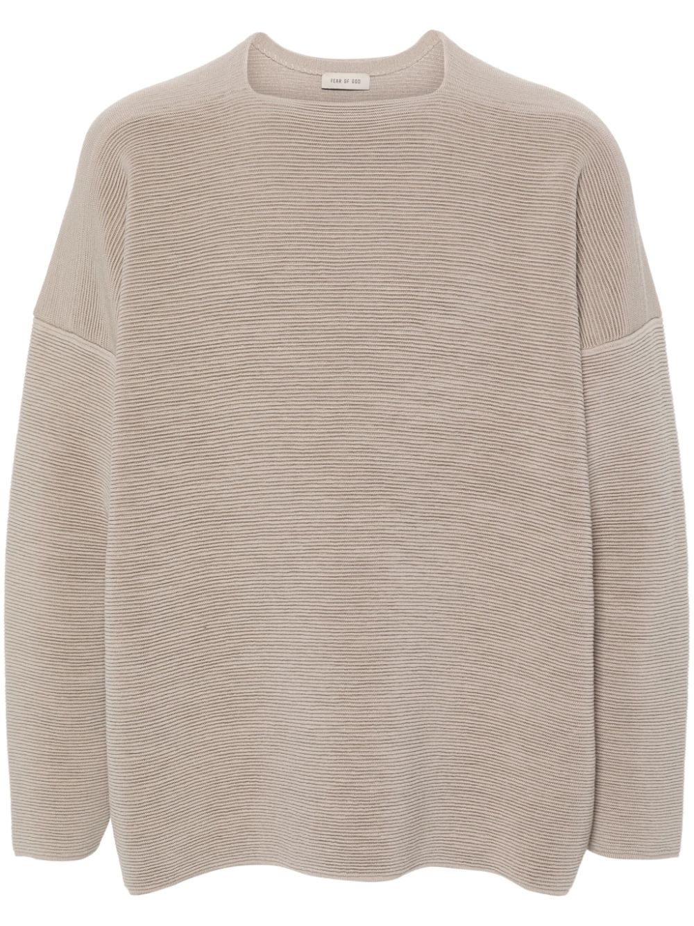 Fear Of God Gerippter Ottoman Wollpullover - Nude von Fear Of God