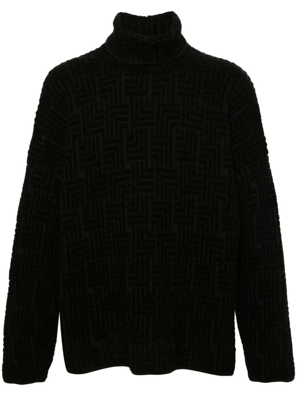 Fear Of God Grob gestrickter Rollkragenpullover - Schwarz von Fear Of God