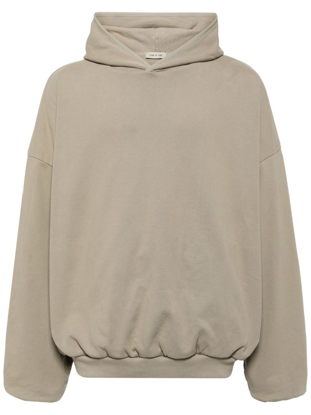 Fear Of God long-sleeve cotton hoodie - Grau von Fear Of God