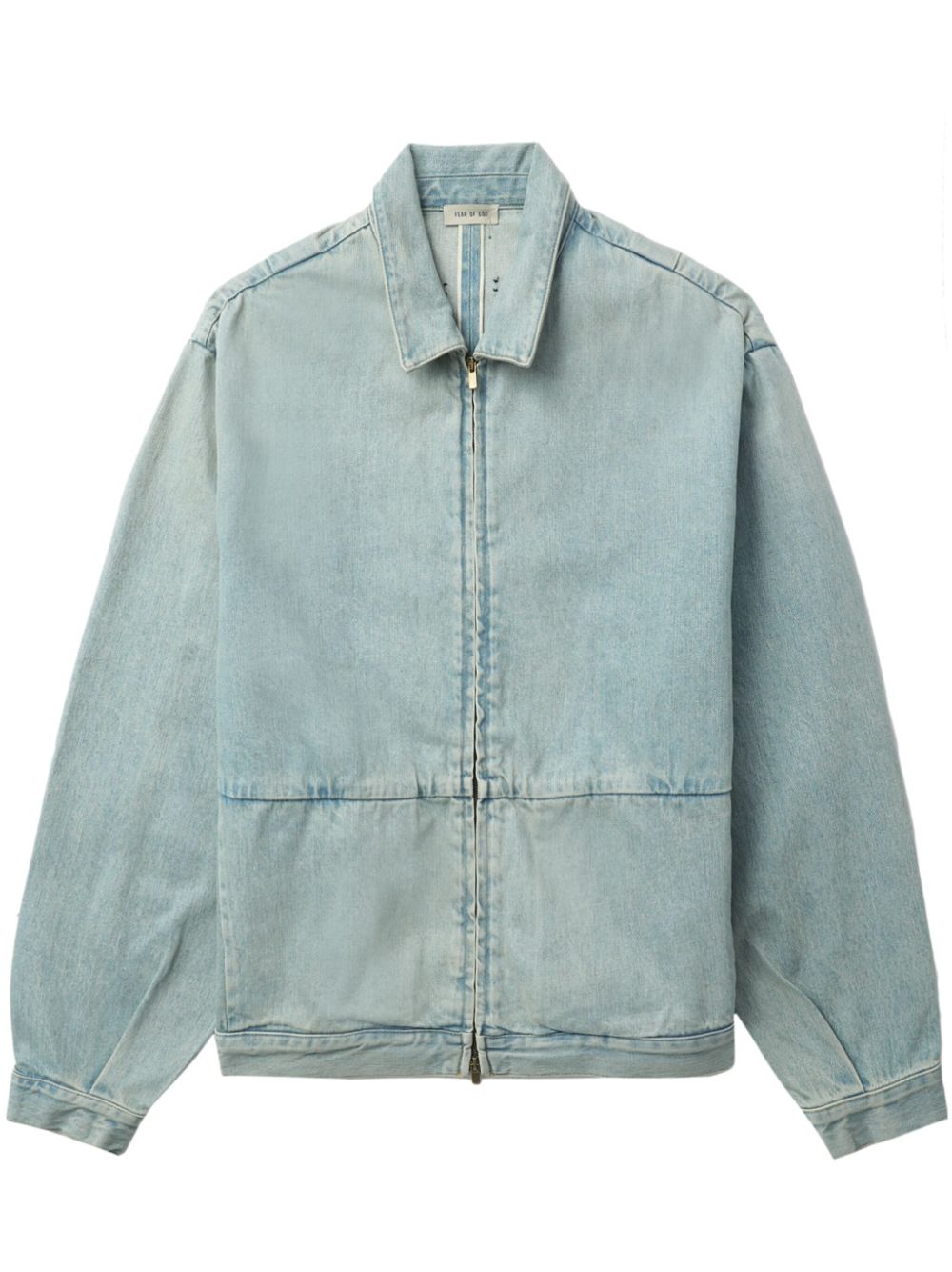 Fear Of God Jeansjacke mit Faltendetail - Blau von Fear Of God