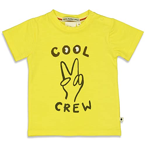 Feetje Baby-Jungen T-Shirt Cool Crew, gelb, 86 von Feetje