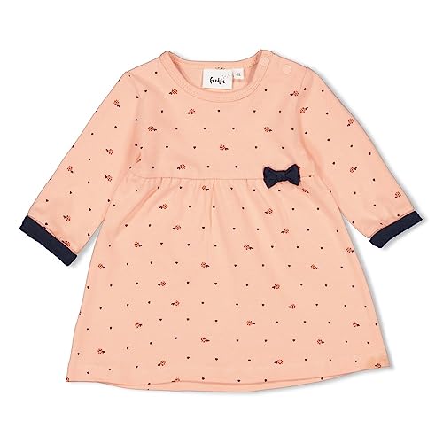 Feetje Baby Mädchen Kleid AOP - Let Love Grow, Rosa, 70 von Feetje