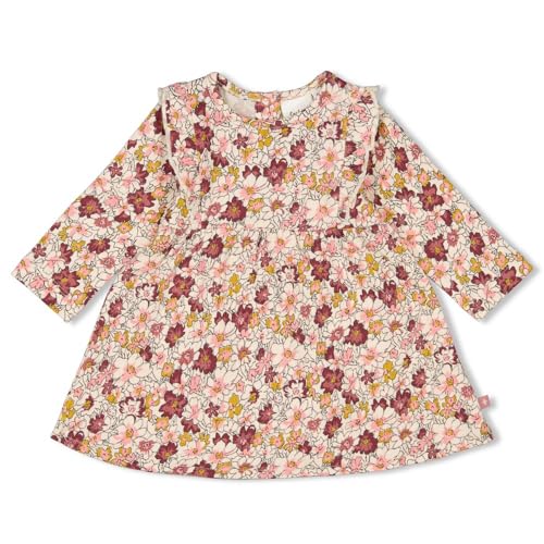 Feetje Baby-Mädchen Kleid Rüschen AOP - Wild Flowers, Rosa, 74 von Feetje