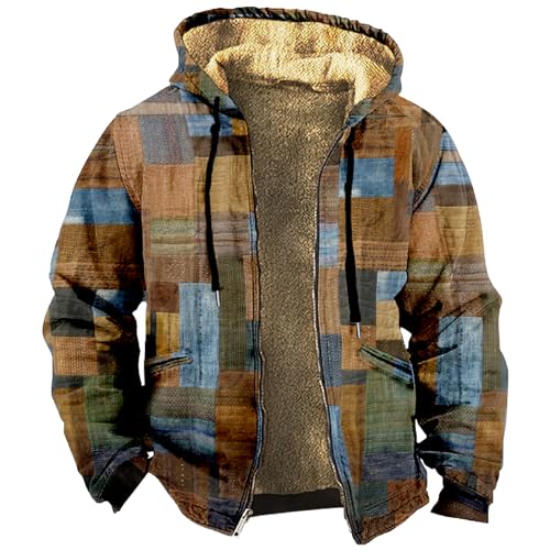 FeiBeauty Jacke Herren Herbst Teddyfleece M65 Jacken Mäntel & Westen Für Waterproof Jacket Men Strickjacke Weiß Outdoor Fleecejacken Ledermantel FeiBeauty Jacke Herren Herbst Teddyfleece M65 Jacken Mäntel & Westen Für Waterproof Jacket Men Strickjacke Weiß Outdoor Fleecejacken Ledermantel von FeiBeauty
