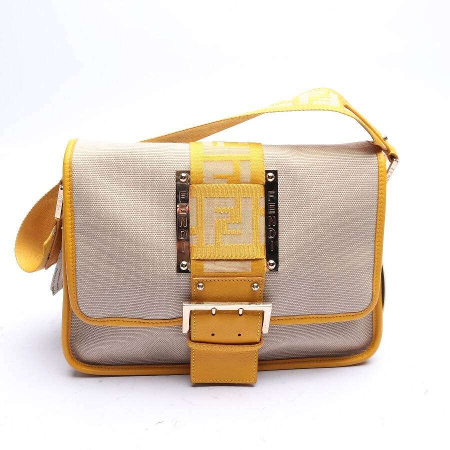 Fendi Schultertasche Beige von Fendi