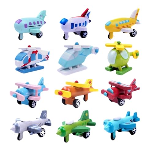 Fenteer 12-teiliges Modellflugzeug aus Holz, Flugzeugbausätze, Bastelflugzeug-Geschenk, Bausätze, kreative Partygeschenke, Basteln, 3D-Flugzeuge Fenteer 12-teiliges Modellflugzeug aus Holz, Flugzeugbausätze, Bastelflugzeug-Geschenk, Bausätze, kreative Partygeschenke, Basteln, 3D-Flugzeuge von Fenteer