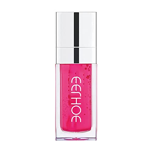 Fenteer Lipgloss für Damen und Mädchen mit weichem Bürstenkopf, pflegend, beruhigend, feuchtigkeitsspendend, Lippenfarbe, Kosmetik, 6 ml, nicht fettendes, Cherry von Fenteer