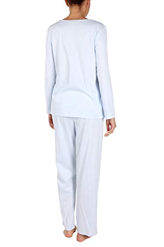 Damen Pyjama lang Bleu 38 von Feraud