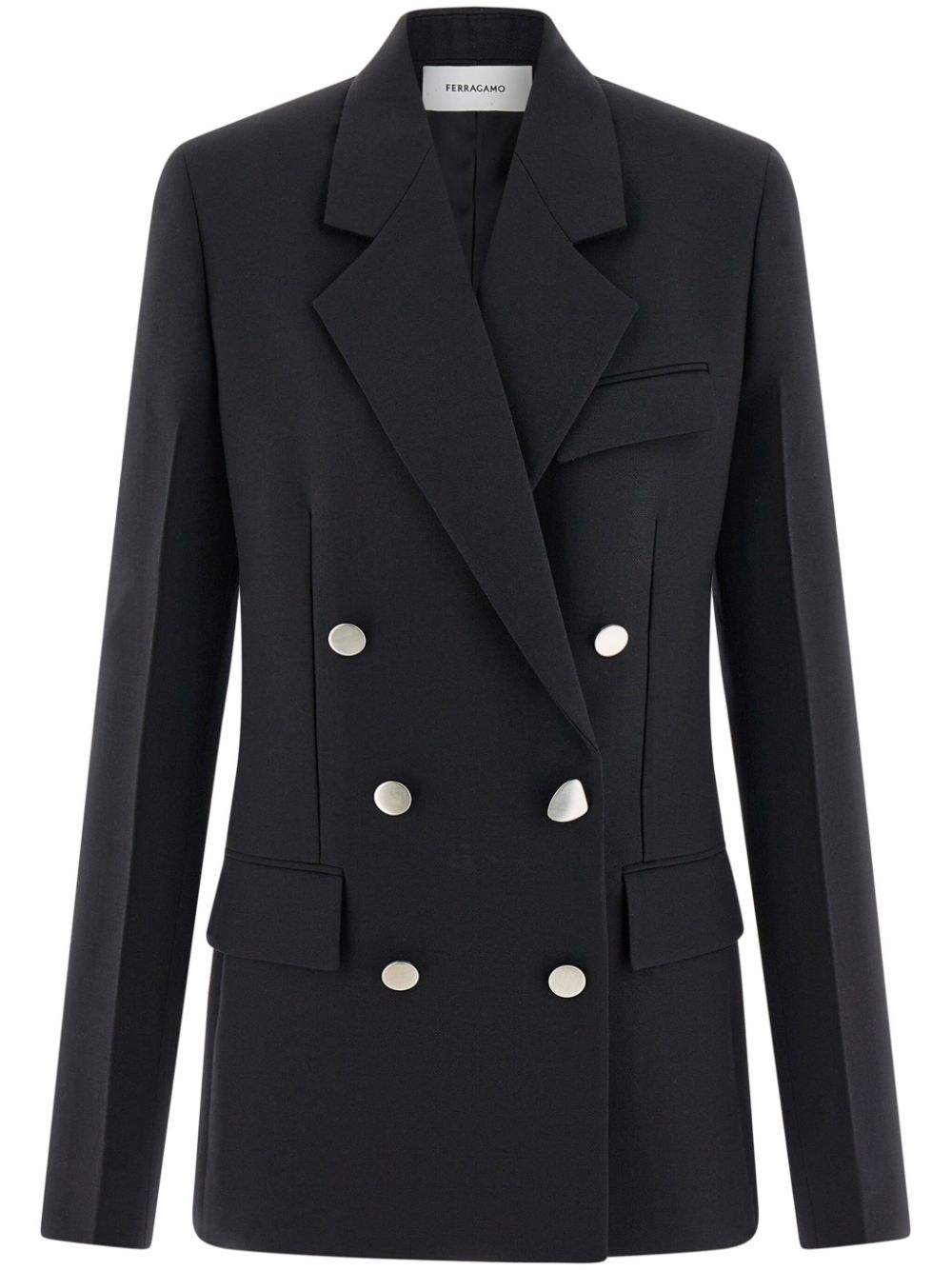 Ferragamo Doppelreihiger Blazer - Schwarz von Ferragamo