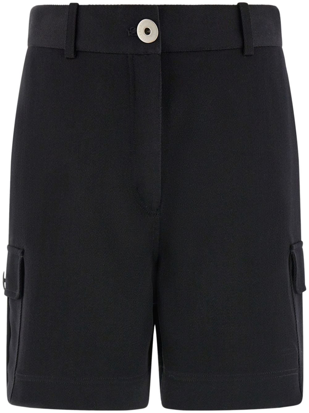 Ferragamo Shorts im Utility-Look - Schwarz von Ferragamo