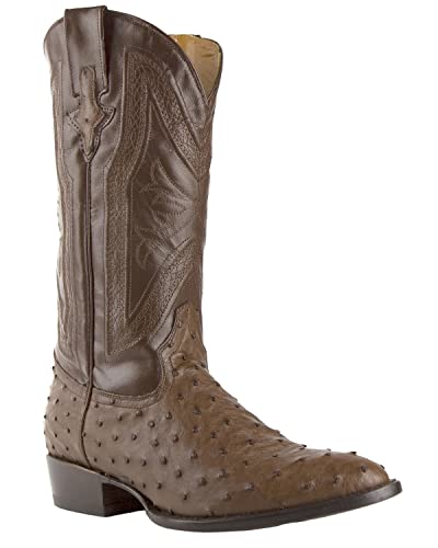 Ferrini Italia Teju Lizard Herrenstiefel, quadratischer Zehenbereich, wadenhoch, Schwarz, Kango, 46 EU von Ferrini