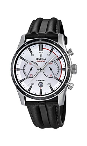 Festina Herren-Armbanduhr Chronograph Quarz Leder F16874/1 von Festina