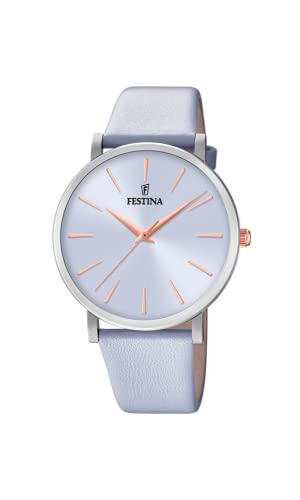 Festina Damen Analog Quarz Uhr mit Leder Armband F20371/3 von Festina