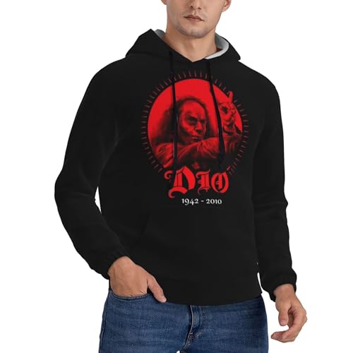 Fett Ronnie Star James Star Dio Herren lässig Langarm Sweatshirt Herren Hoodies Pullover Modes Leichtes Kapuzenhemd mit Kapuze von Fett