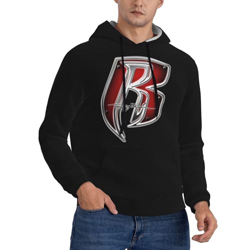 Fett Ruff Star Ryders Herren lässig Langarm Sweatshirt Herren Hoodies Pullover Modes Leichtes Kapuzenhemd mit Kapuze von Fett