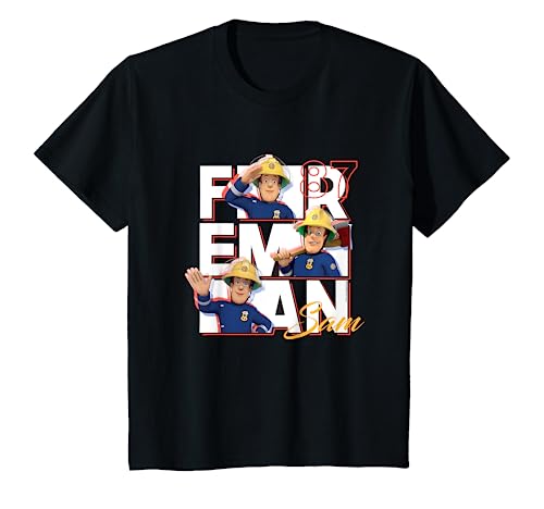 Kinder Feuerwehrmann Sam T-Shirt, Sam 87, viele Größen+Farben T-Shirt von Fireman Sam