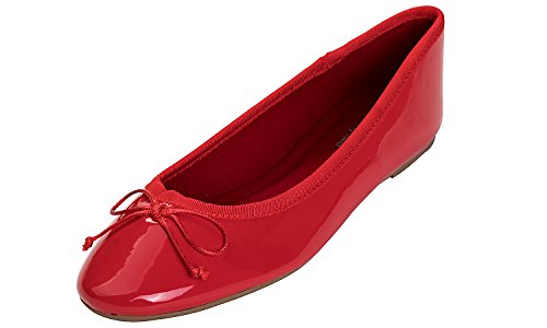 Feversole Ballerina in Vernice Colorata Con Cuscino in Memory Foam per amaretti da Donna von Feversole