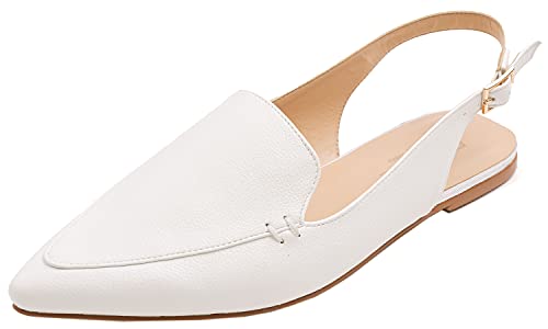 Feversole Slingback erstklassige Damen Ballerina mit Ausgeh-Schuhe Sommer-Schuhe von Feversole