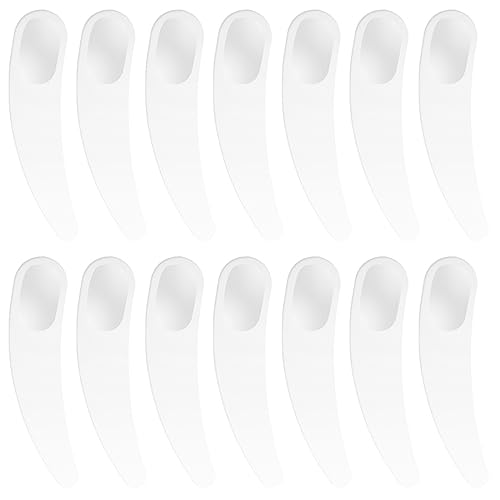 Fezf Kosmetikspatel, 100 Pcs Maske Spatel, Plastikspatel, Make-Up Spatel, kosmetische Löffel, zum Mischen und Probenahme von Fezf