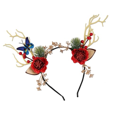 Geweih Modische Hoop Festive Haarverzierungen Vielseitiges Styling Werkzeug Für Kinder Erwachsene Foto Requisiten Geweih Modische Hoop Festive Haarverzierungen Vielseitiges Styling Werkzeug Für Kinder Erwachsene Foto Requisiten von Fhkpsqkcn
