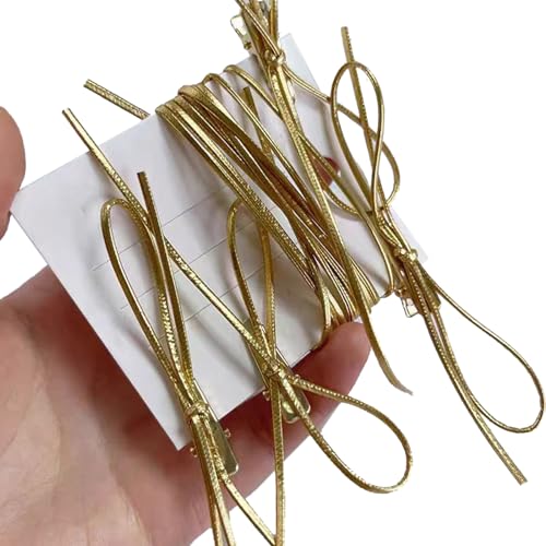 Metallische Halskette Bögen Eleganter 2000er Seitenclip Bögen Haare Clip Metallic Bows Bowknot Balletcore Metallische Halskette Bögen Eleganter 2000er Seitenclip Bögen Haare Clip Metallic Bows Bowknot Balletcore von Fhkpsqkcn
