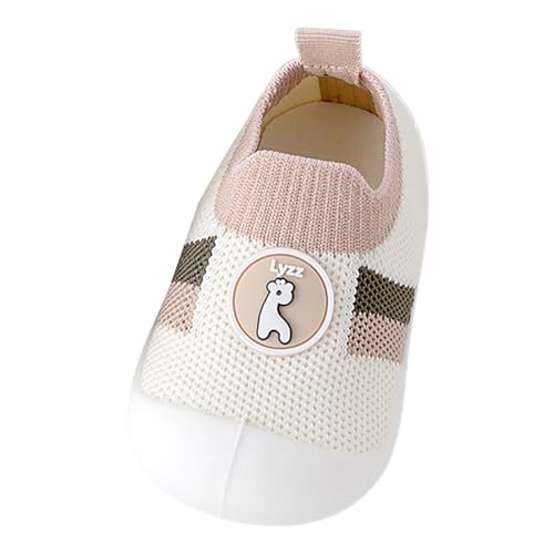 Baby Lauflernschuhe Rutschfeste Barfußschuhe Mesh mit Klettverschluss - Badeschuh aus Mesh mit Klettverschluss - Unisex Baby Badeschuh Aquaschuhe unifarben Babyschuhe rutschfester Sohle für Badespaß von Fhuuly