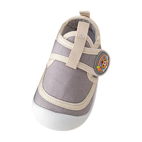 Baby Lauflernschuhe Rutschfeste Barfußschuhe Mesh mit Klettverschluss - Badeschuh aus Mesh mit Klettverschluss - Unisex Baby Badeschuh Aquaschuhe unifarben Babyschuhe rutschfester Sohle für Badespaß von Fhuuly