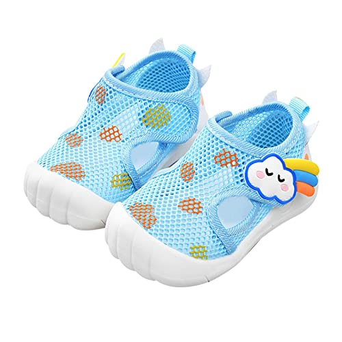 Fhuuly Krabbelschuhe Baby Lauflernschuhe Jungen Mädchen Kleinkinder Schuhe Canvas Atmungsaktiv und Antirutsch 1-3 Jahre Baby Sneaker Weicher Babyhausschuhe Kleinkind Rutschfeste Lederschuhe Baby von Fhuuly