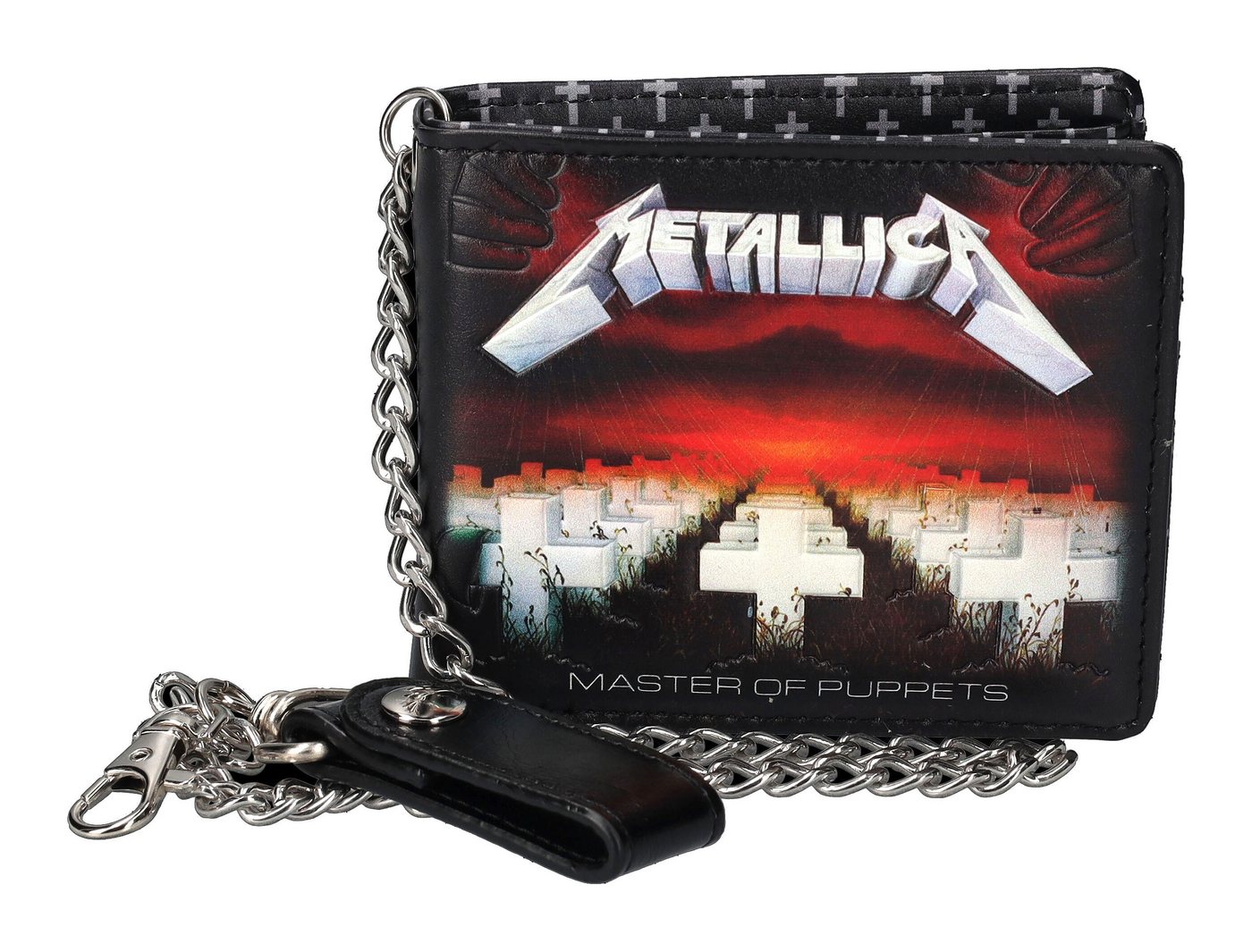 Figuren Shop GmbH Geldbörse Geldbeutel - Metallica Master of Puppets - Metal Merchandise Geldbörse von Figuren Shop GmbH