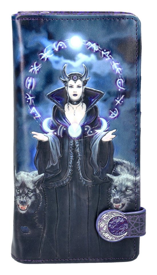 Figuren Shop GmbH Geldbörse Geldbörse Hexe - Moon Witch by Anne Stokes - Fantasy Geldbeutel von Figuren Shop GmbH