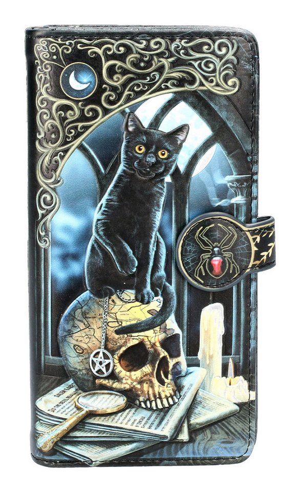 Figuren Shop GmbH Geldbörse Geldbörse mit Katze - Spirits of Salem - Lisa Parker Fantasy von Figuren Shop GmbH