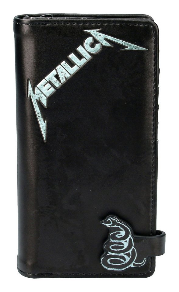 Figuren Shop GmbH Geldbörse Metallica Geldbörse - Black Album - Merchandise von Figuren Shop GmbH