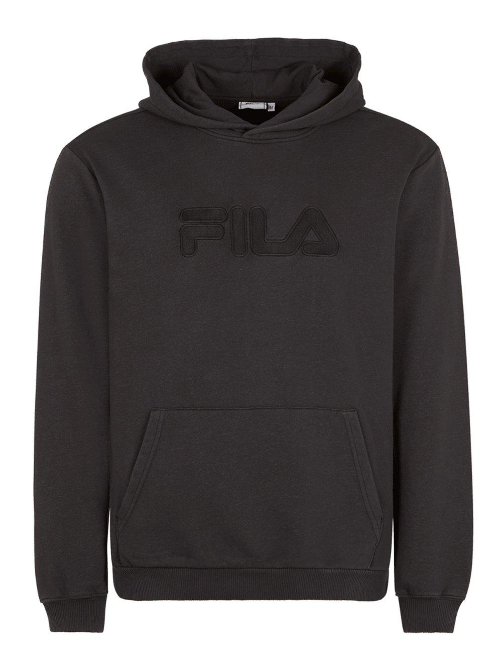 FILA Sweatshirt Herren Baumwolle, schwarz von Fila