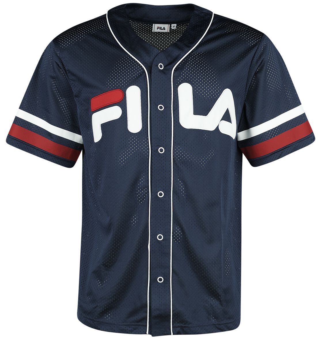 Fila LASHIO Baseball Shirt Trikot dunkelblau in S von Fila