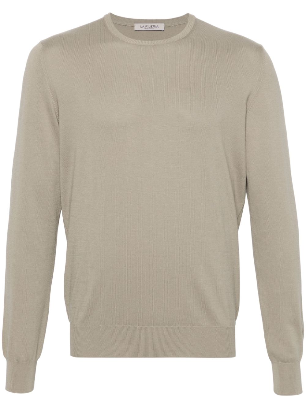 Fileria Pullover mit rundem Ausschnitt - Nude von Fileria