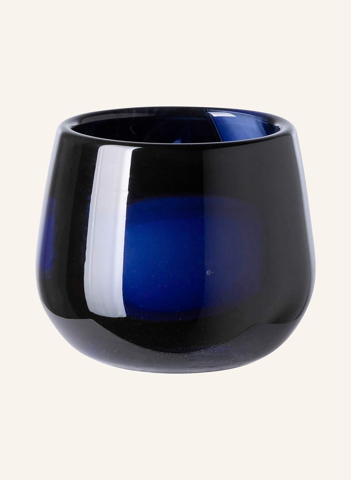 Fink Glasvase, Windlicht Marly blau Fink Glasvase, Windlicht Marly blau von Fink