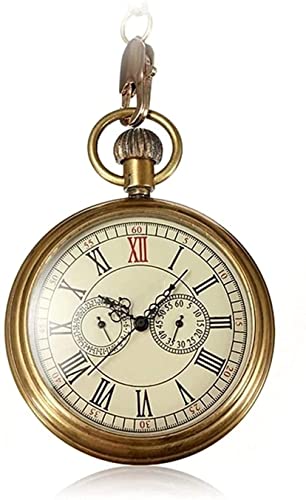 Finoti Uhr Herren Taschenuhr Geschenk Mode Klassische Nostalgische Taschenuhr Retro Taschenuhr Mechanische Taschenuhr von Finoti