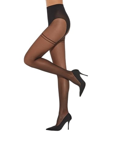 Fiore Sexy transparente Voile-Strumpfhose Ouvert für Damen, mit Fantasiemuster, 20 DEN - Delight - S Fiore Sexy transparente Voile-Strumpfhose Ouvert für Damen, mit Fantasiemuster, 20 DEN - Delight - S von Fiore