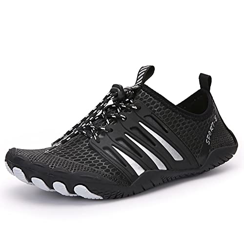 Fiorky Barefoot River Sea Diving Sneakers, Unisex, schnell trocknend, Trekking, Waten, Aqua-Schuhe, rutschfest, atmungsaktiv, Sommerschuhe, Übergröße for See, Wandern, Kajakfahren, Surfen (3 von Fiorky