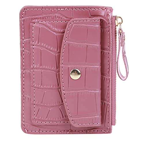 Fiorky Geldbörse, kleine Damen-Geldbörse, PU-Leder, modische Kurze Geldbörse, einfarbig, lässig, Geld-Geldbörse, tägliche Tasche, Kreditkarten-Ausweis for Damen, klein und leicht, einfach von Fiorky