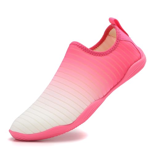 Fiorky Wasserschuhe, leicht, schnell trocknend, Aqua-Wasserschuhe, rutschfest, schnell trocknend, Sport-Aquaschuhe, atmungsaktiv, weich, Strandschuhe for Sport, Strand, Schwimmen, Surfen, Yo von Fiorky