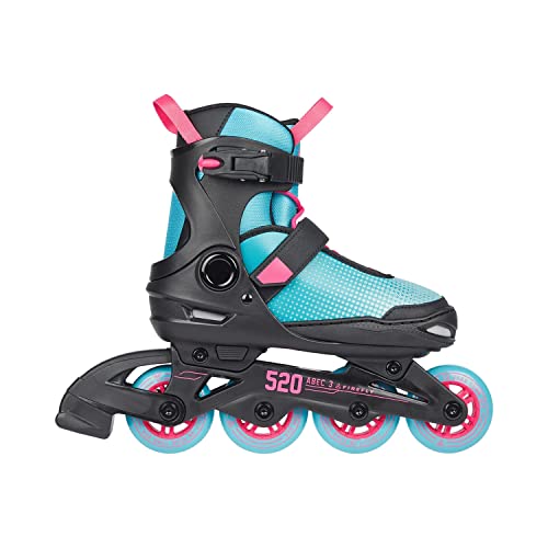 Firefly Ils 520 Inline-Skate, Black/Turquoise/Pink, 33 EU von FIREFLY