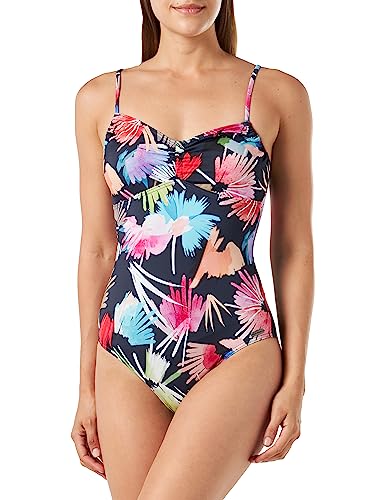 FIREFLY Sylvia Bikini Navy Dark/Flower 46 von FIREFLY